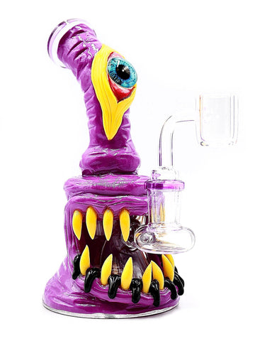 Sculpted Clay One-Eyed Monster Rig with Showerhead Perc (7