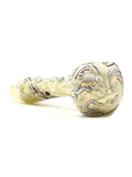 Skoeet Glass - Fumed Milky Inside-Out Hand Pipe Spoon (5.5”)