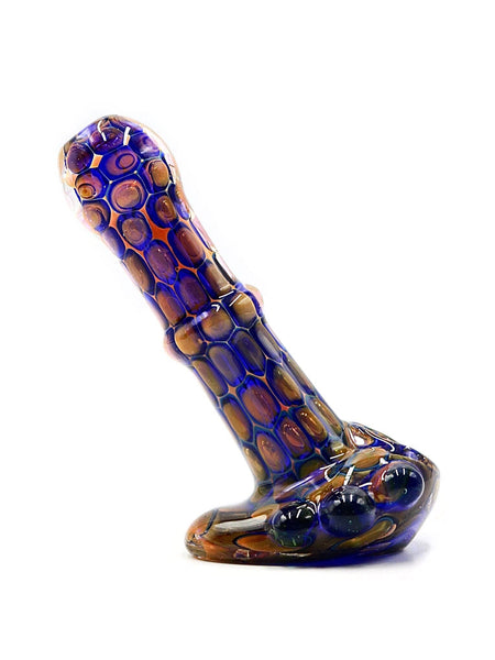 Standing Fumed Bubbletrap Hand Pipes (4.5")