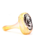 Three Trees Glass - Fumed Wig-Wag XL Elongated Bowl Hand Pipe (5")