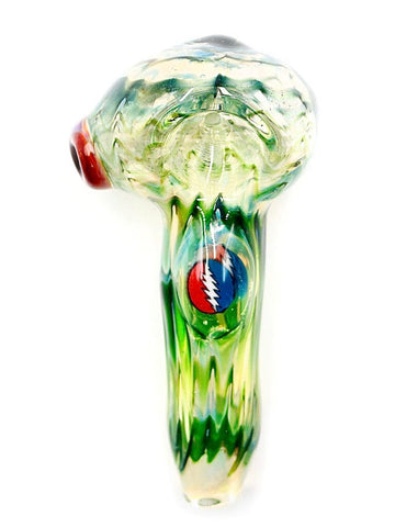 Three Trees Glass - Grateful Dead Millie Encased Spoon Hand Pipes (4