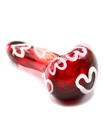 Three Trees Glass - Hearts Collection Hand Pipes (4