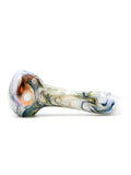 Three Trees Glass - Marble Winter Skies Hand Pipe Spoon (4")