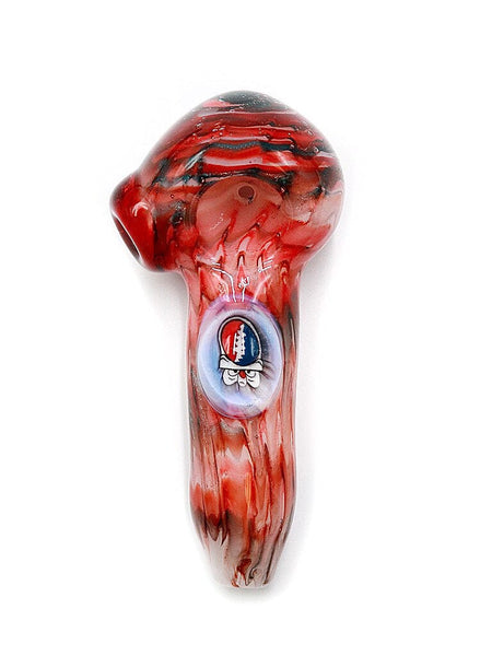 Three Trees Glass - Grateful Dead Millie Encased Spoon Hand Pipes (4")