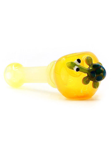 Vulcan Glass Art - Terrapin Turtle Spoon Hand Pipe (4