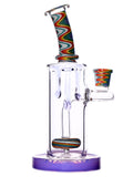 Wig Wag Honey Drip Tire Perc Dab Rig (8.5")