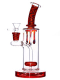 Wig Wag Honey Drip Tire Perc Dab Rig (8.5")