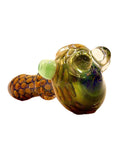 XL Fumed Bubble Trap Tortoise Hand Pipe (6")