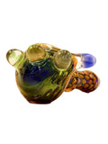 XL Fumed Bubble Trap Tortoise Hand Pipe (6")