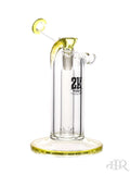 2K Glass Art - Sidecar Bubbler (8") Yellow