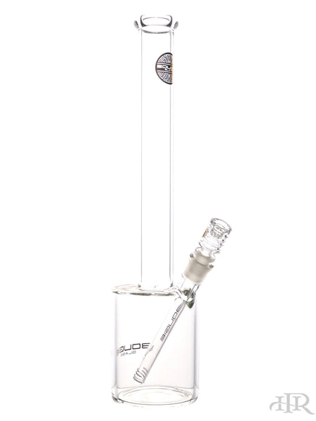 Bougie Glass Straight Can Base Bong Water Pipe