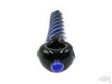 Chameleon Glass - Onyx Blue Cheese Front