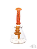 Crystal Glass Mini Beaker - Mandala Base (7")