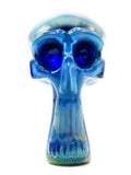 Deviant Glass - Stand-Up Skull Pipe (4")
