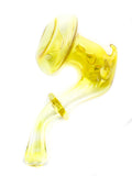 Donjah Glass - Fumed Sherlock Hand Pipe With Horns (6")