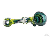 E-Stex Glass - Faceted Teal Hammer with Wig-Wag