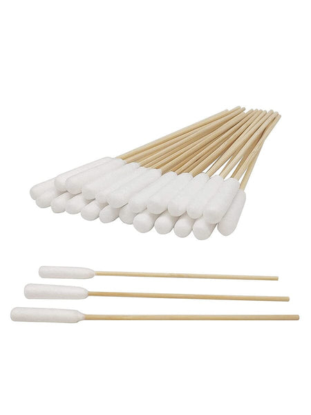 Zephyr Studios - 6-Inch Long One-Sided Extended Jumbo Cotton Swab (25 Pack)