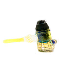 Green Vibes Glass - Fumed Proxy Attachment Hand Pipe (6.5")