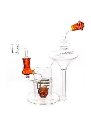 Crystal Glass - Honeycomb Refined Bell Recycler (9