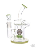 Bougie Glass - Mini Klein Recycler Rig (8") Slime Green