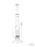 Monark - Triple Honeycomb Perc Straight Tube Incycler With Inline Diffuser (19.5")