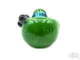 JSquab Glass Jackson B - Green, Blue, Teal Full Color Spoon Hand Pipe