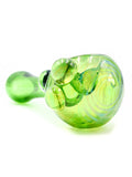 Kiss My Glass - Large Fumed Wrap and Rake Colored Spoon (5")