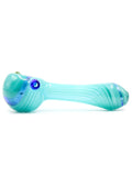 Kristi Conant Glass - Full Color Teal Spoon with Turtle (5")