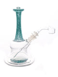 MD Glass - Frit Aqua Mini Bell Rig