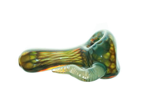 MD Glass Honeycomb Horned Spoon