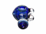 MD Glass Space Tech Spoon Hand Pipe Double Horned
