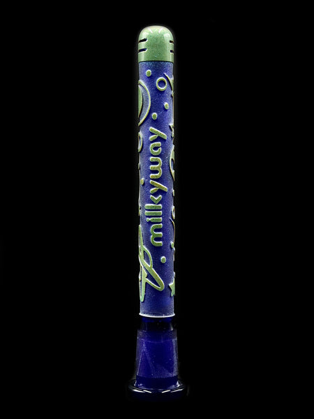 Milkyway Glass - 6 Inch Space Odyssey in Color Downstem