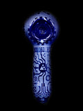 Milkyway Glass - Circuitboard Hand Pipe In Blue (5")