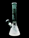Milkyway Glass - Jade Ancient Ruins Beaker (11")