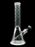 Milkyway Glass - Smokey Grey X-Morphic Beaker (14")