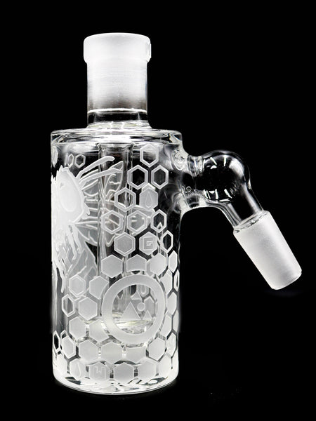 Milkyway Glass - Bee Hive Wet Ash Catcher (4") 2