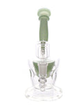 NEU Glass - Water Pipe Concentrate Rig Inline Swiss Front