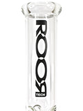 RooR Tech Inline Diffuser - 10 Arm Tree Perc (21") Dry Herb Flower Bong Water Pipe Black 