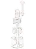 RooR Triple Stack Pistol Bubbler (10") Dab Oil Concentrate Rig