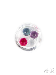 Ruby Pearl Co - 6mm Mixed Sapphire and Ruby Set (4 Pack)