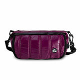 Skunk Bags - Uptown Padded Crossbody Purple Puff Front
