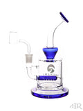 Tsunami Glass Concentrate Dab Rig with Inline Diffuser Side