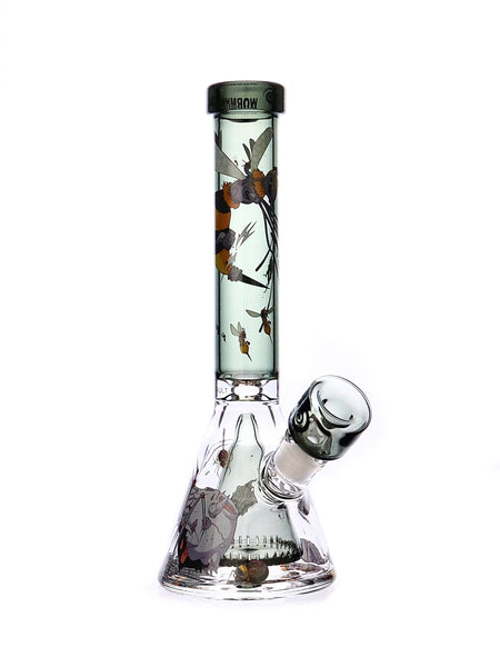 Wormhole Glass - Air Assault Mini Beaker (11")