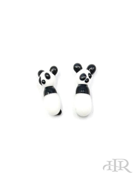 Zoetic Glass - Panda Bear Terp Beads (2 Pack)
