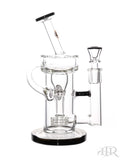 Bougie Glass - Klein Recycler Rig (7") Black Left