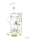 Bougie Glass - Klein Recycler Rig (7") Green