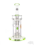 Bougie Glass - Klein Recycler Rig (7") Green Front