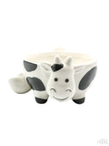 Fashion Craft Cow Cereal Bowl W/ Pipe