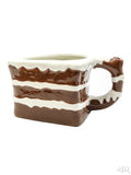 Chocolate Cake Mug Pipe Side