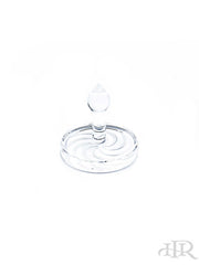 Channel Caps 35mm Quartz Coin With Handle by Change Glassworks x Dnail